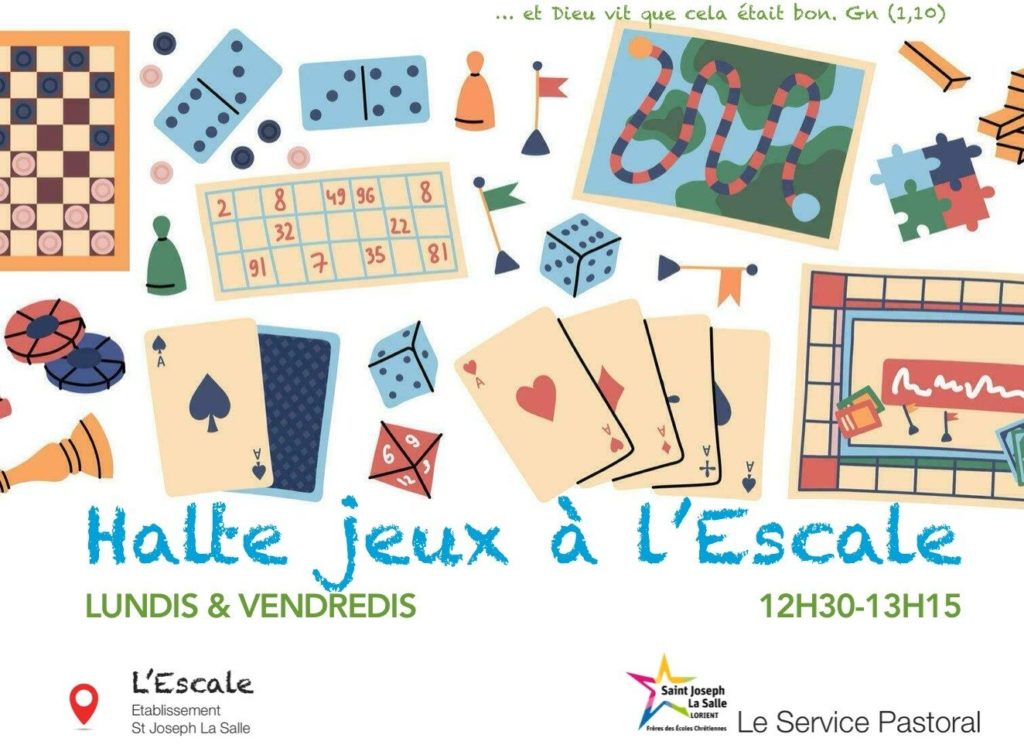 une halte jeux à l'Escale