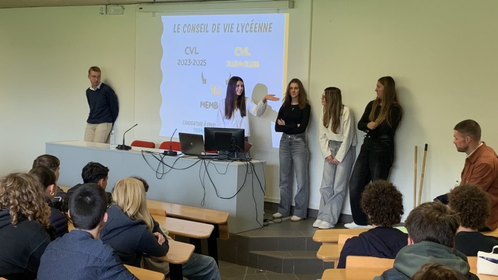 Assemblée Générale des délégués lycéens au Lycée Kerplouz-La Salle d’Auray 2024 1