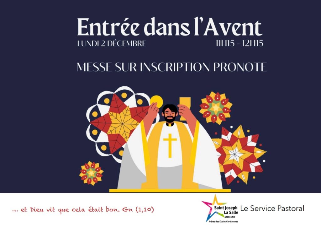 Affiche Messe de Avent 2024