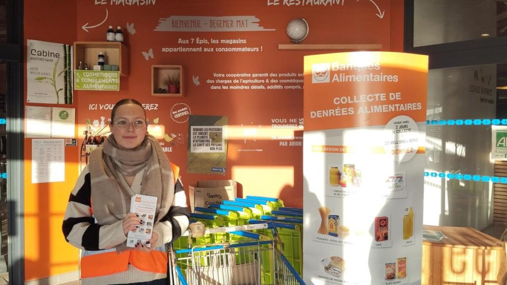 Les lycéens au service de la solidarité avec la Banque Alimentaire 2024 1